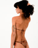 Sunseeker Leopard - Triangle Bikini Bottoms
