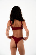 Nairobi Noir  - Front Clasp Bikini Top