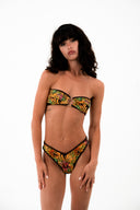 Soleil Sauvage- Bandeau Bikini Top