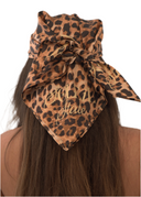 Silk Bandana - Sunseeker Leopard