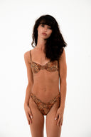 Sunseeker Leopard - Structured Bikini Top