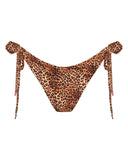 Sunseeker Leopard - Side Tie Bikini Bottoms
