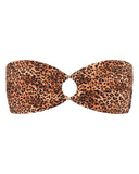 Sunseeker Leopard - Bandeau Bikini Top