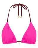Rose Riveria Triangle Bikini Top