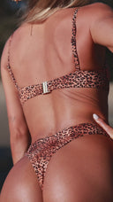 Sunseeker Leopard - Structured Bikini Top